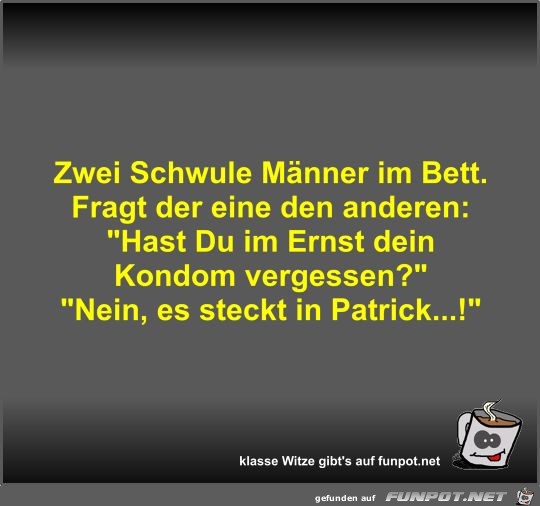 Zwei Schwule Männer im Bett Zwei Schwule Männer im Bett