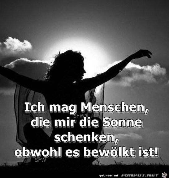 Ich mag Menschen Ich mag Menschen
