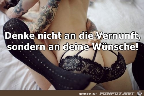 Denke nicht an die