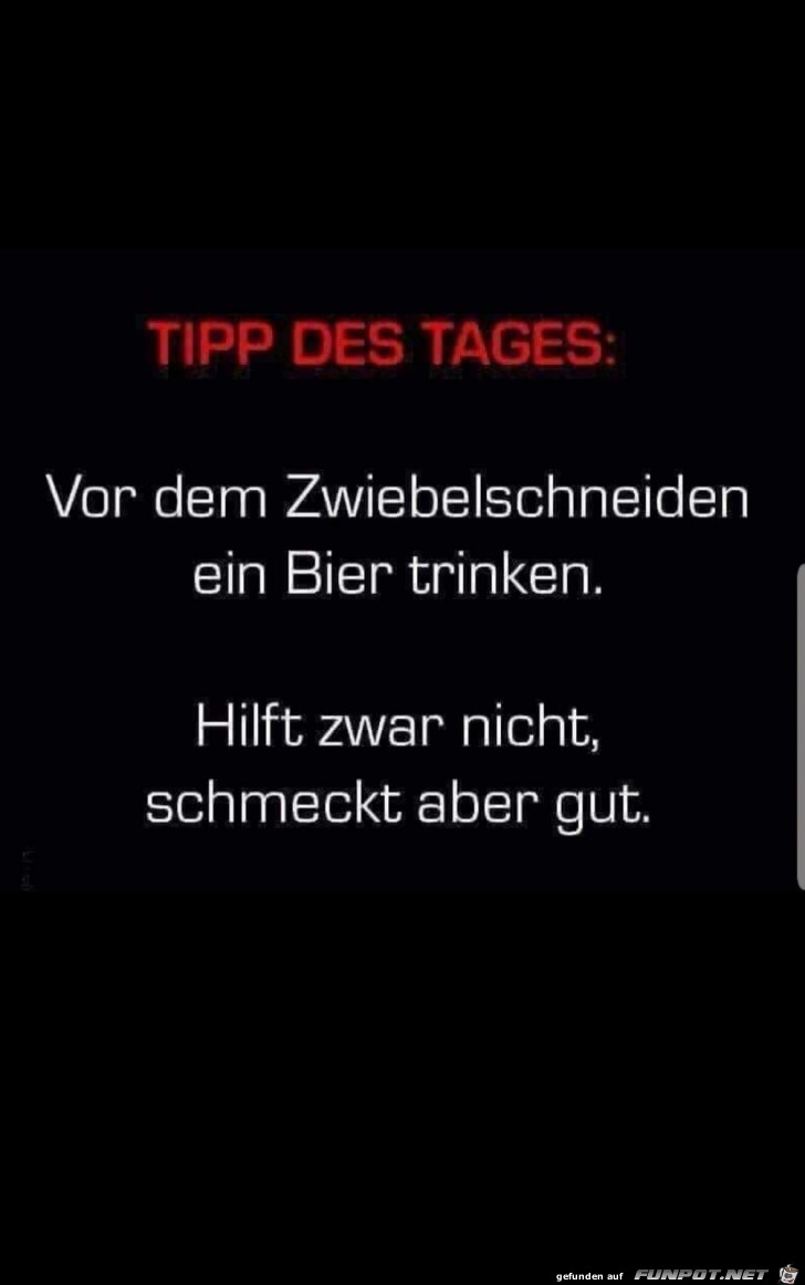 Tipp des Tages