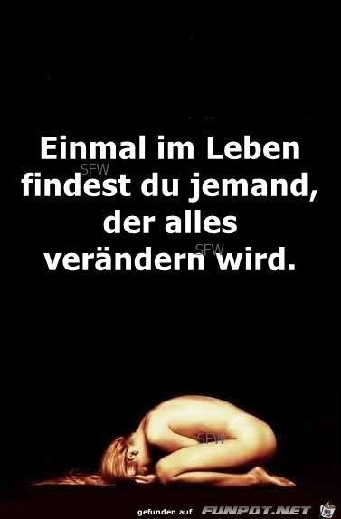 einmal im Leben