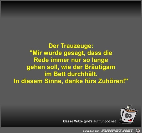 Der Trauzeuge Der Trauzeuge