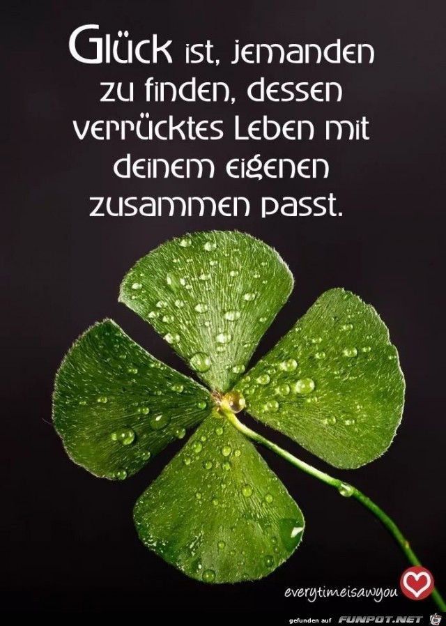 glueck ist jemanden glueck ist jemanden