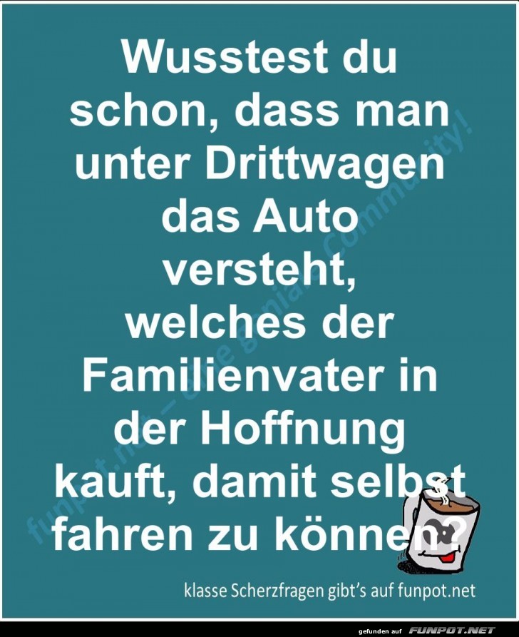 Scherzfrage Scherzfrage