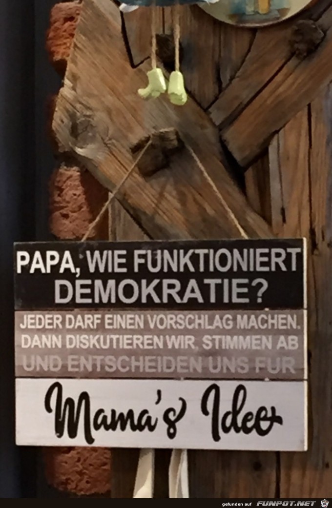 Papa wie funktioniert Demokratie