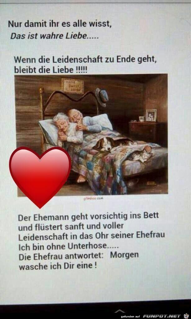 das ist wahre Liebe