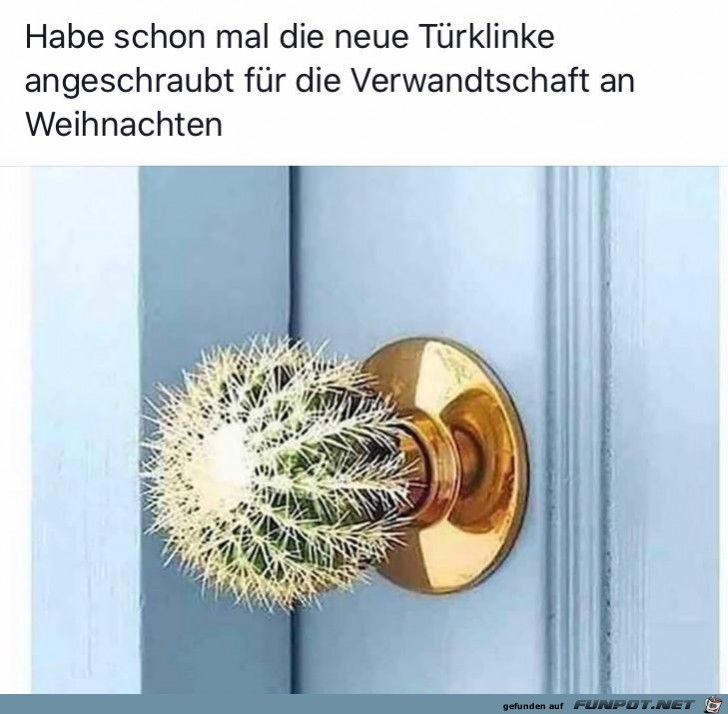 habe schon mal die neue Tuerklinke