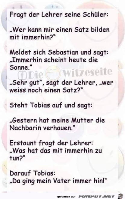 fragt der lehrer fragt der lehrer