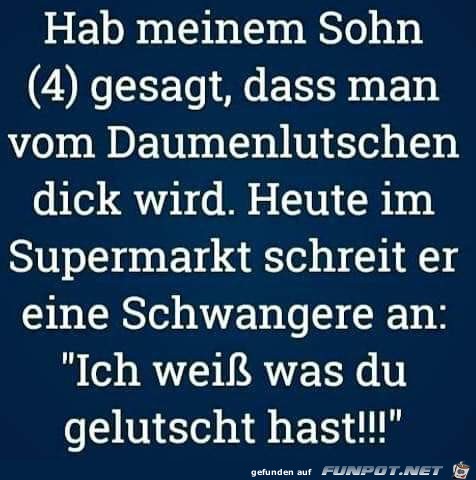 Daumenlutschen Daumenlutschen