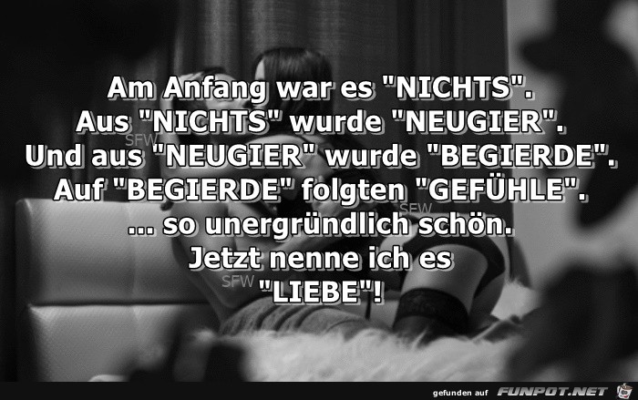 Am Anfang war ein NICHTS