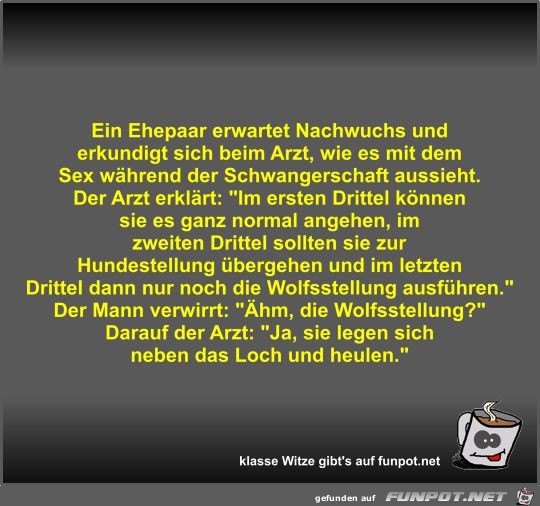 Ein Ehepaar erwartet Nachwuchs und erkundigt sich beim Arzt Ein Ehepaar erwartet Nachwuchs und erkundigt sich beim Arzt