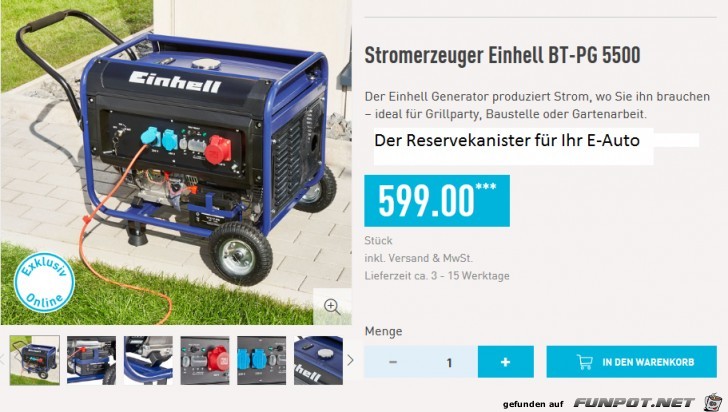 Screenshot 2019-11-30 Stromerzeuger Einhell BT-PG 5500 Screenshot 2019-11-30 Stromerzeuger Einhell BT-PG 5500