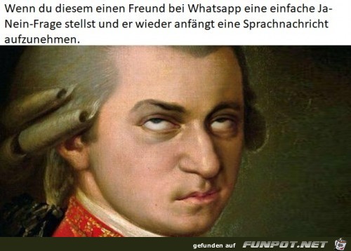 Eine Sprachnachricht