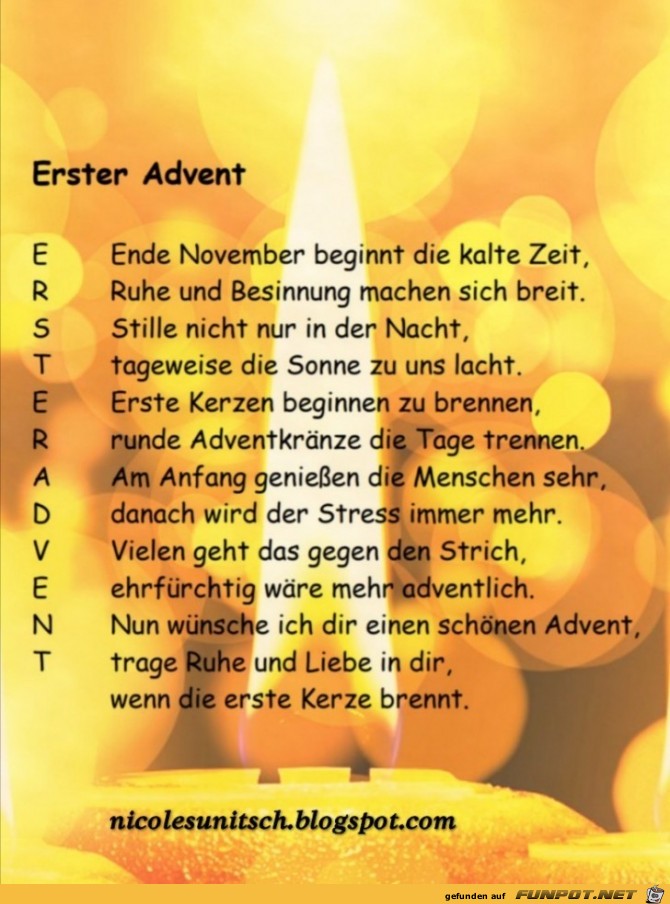 1. Advent