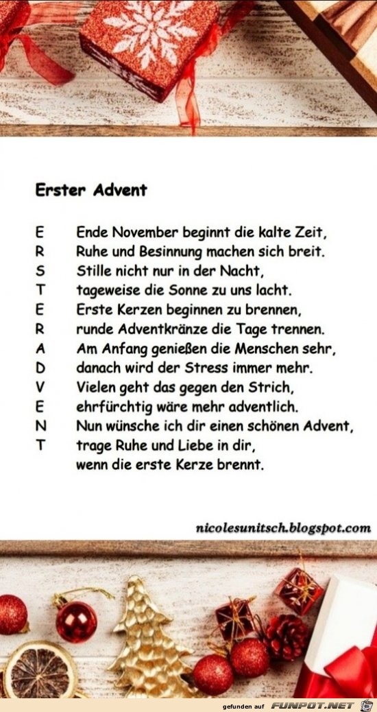Erster Advent Erster Advent