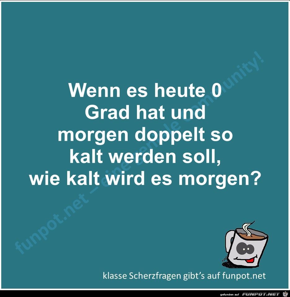 Scherzfrage Scherzfrage