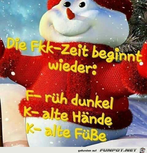 FKK Zeit beginnt FKK Zeit beginnt