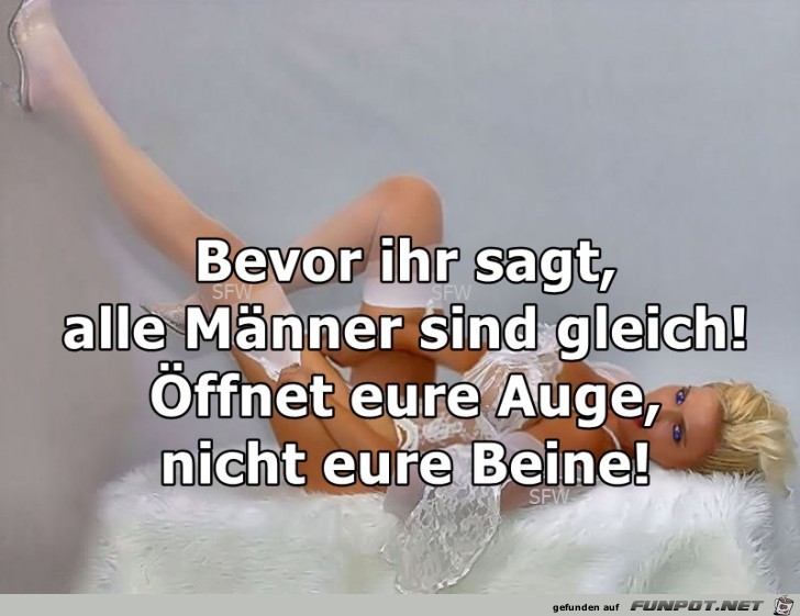 Bevor ihr sagt