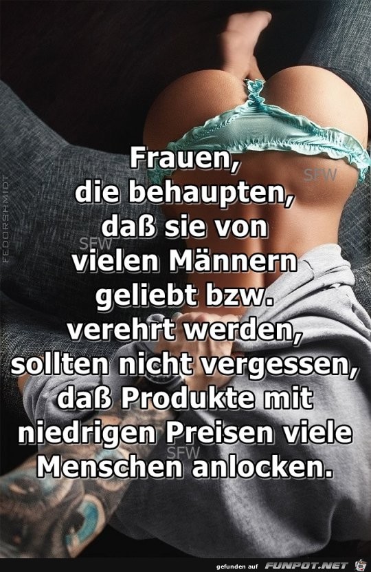 Frauen die behaupten