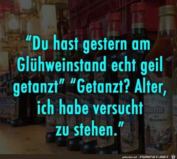 Am Glhweinstand