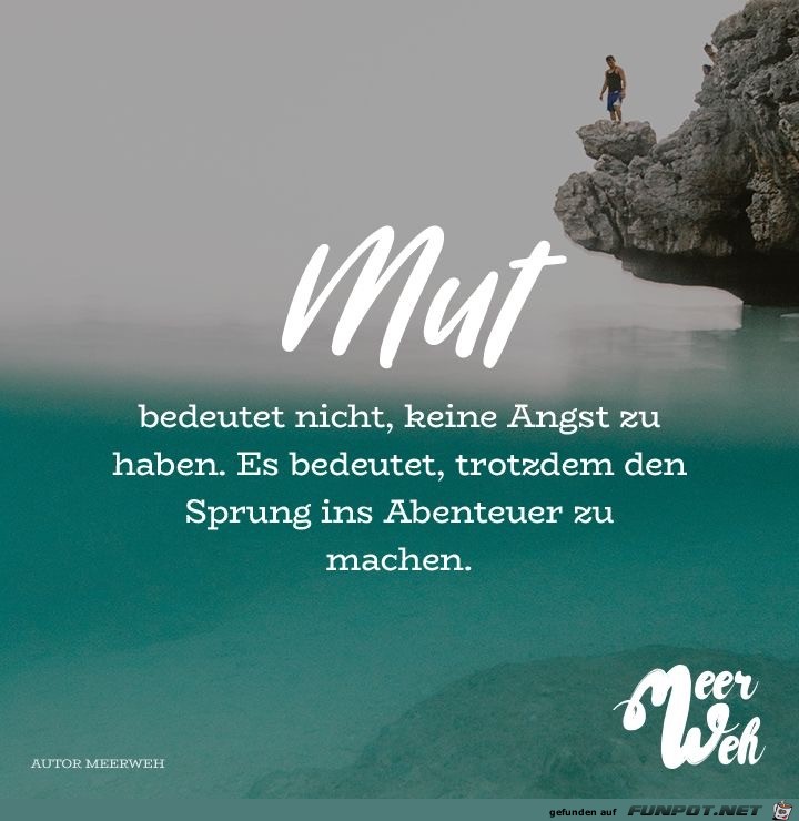 mut bedeutet nicht