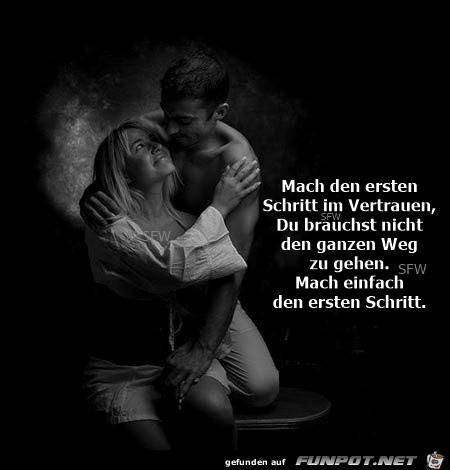 Mach den ersten Schritt Mach den ersten Schritt