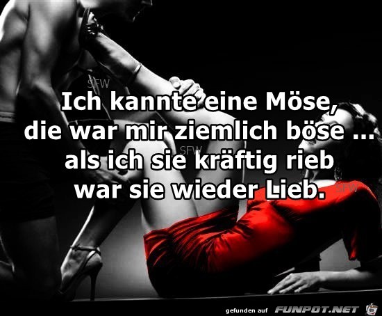 Ich kannte eine Moese Ich kannte eine Moese