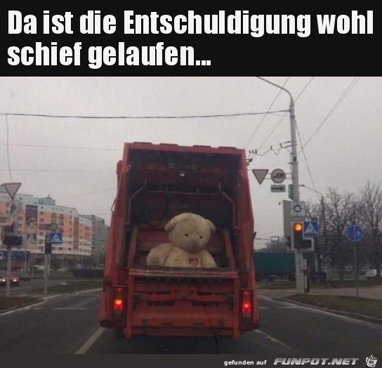 Das hat nicht geklappt Das hat nicht geklappt