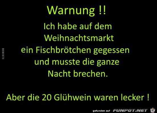 Warnung