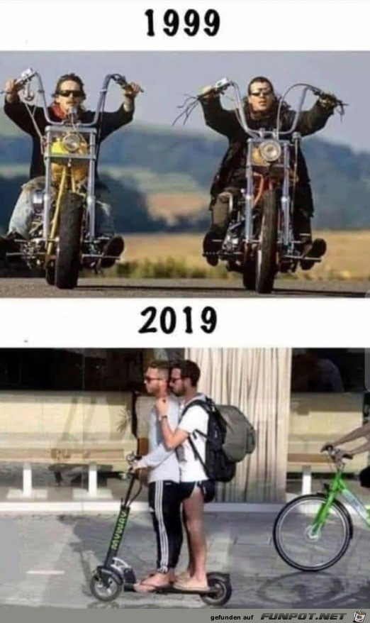 So ändern sich die Zeiten So ändern sich die Zeiten