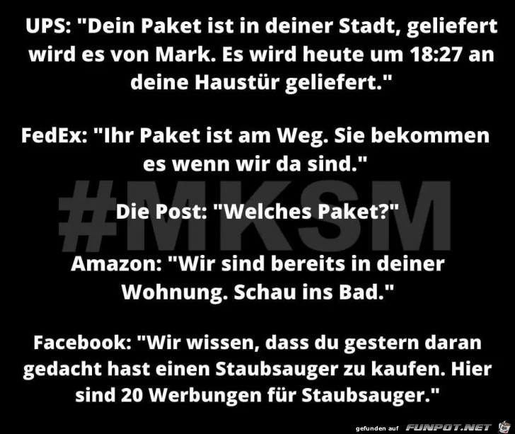 Paketdienstleister Paketdienstleister