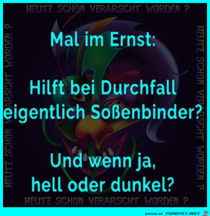 Abhilfe bei Durchfall