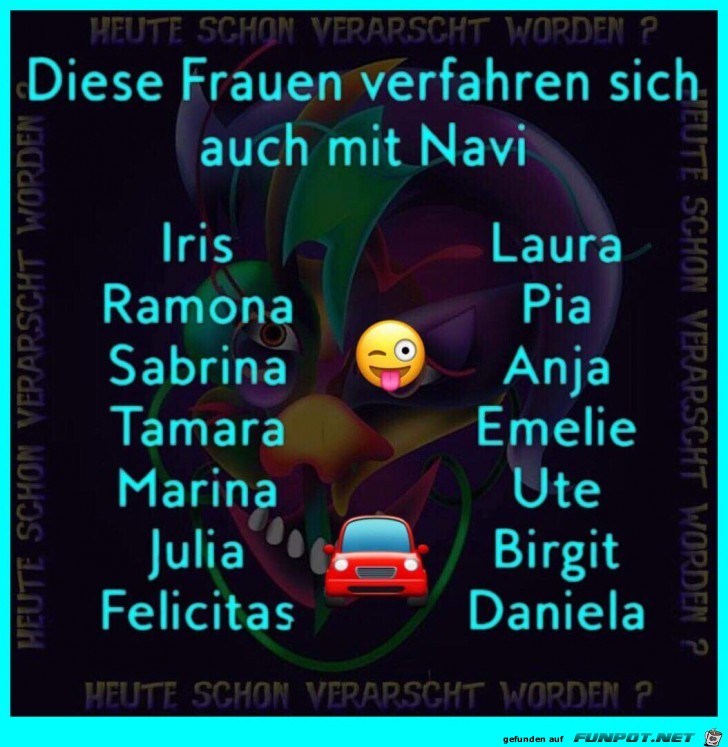 Diese Frauen verfahren sich, auch mit Navi Diese Frauen verfahren sich, auch mit Navi