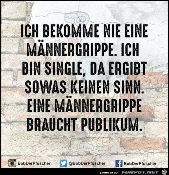 Männergrippe I Männergrippe I
