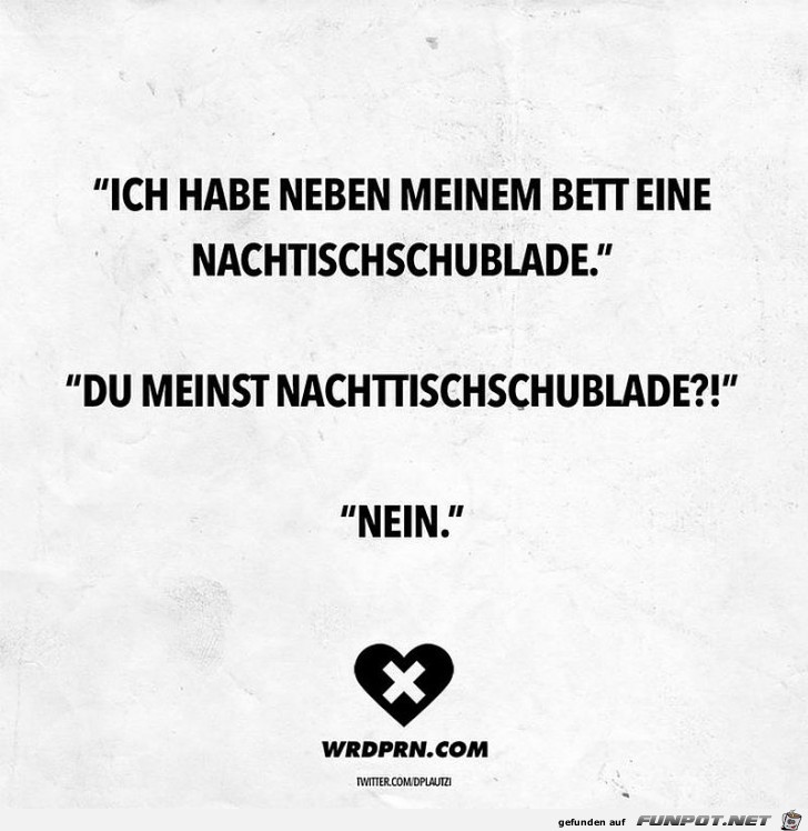 Neben dem Bett