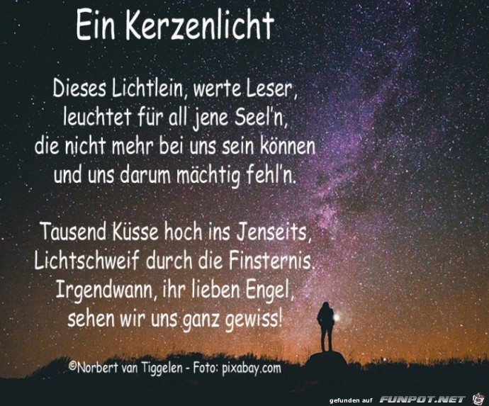 Ein Kerzenlicht 2019