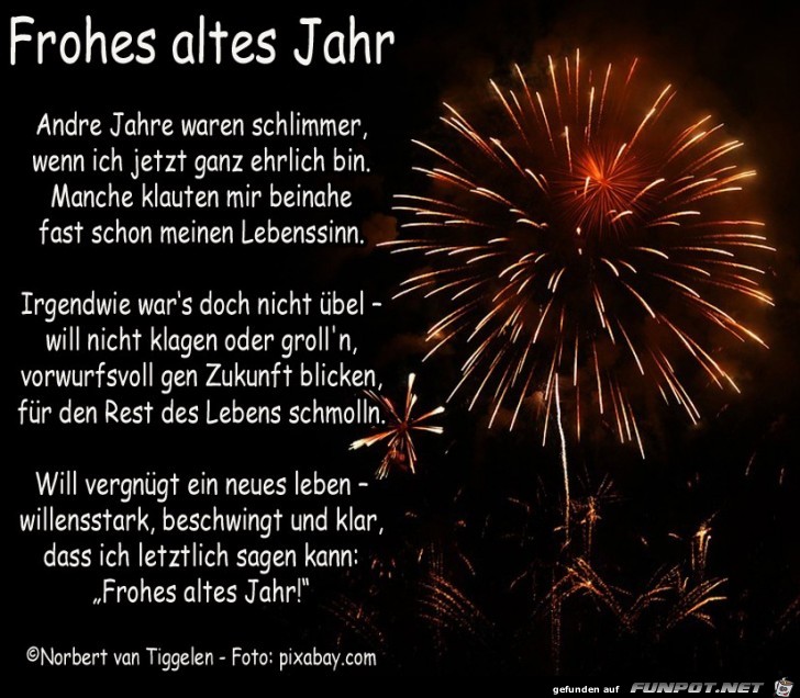 Frohes altes Jahr Frohes altes Jahr