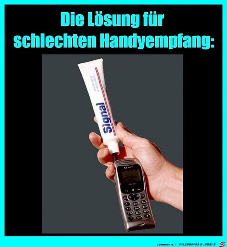 Lsung bei schlechten Handyempfang