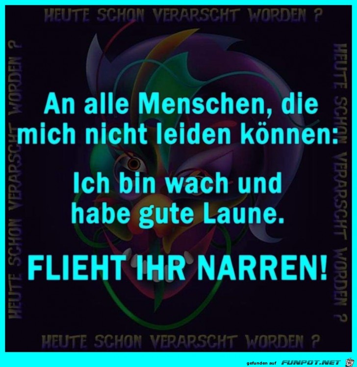 Ich bin wach Ich bin wach