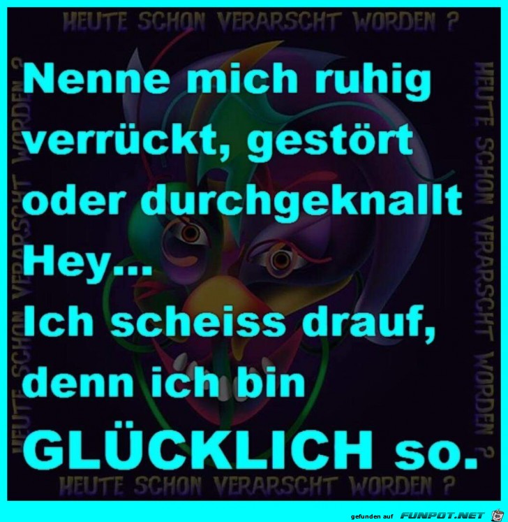 Glücklich Glücklich