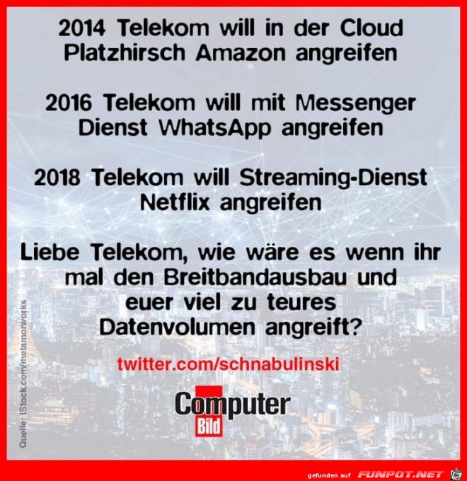 Telekom Vorhaben