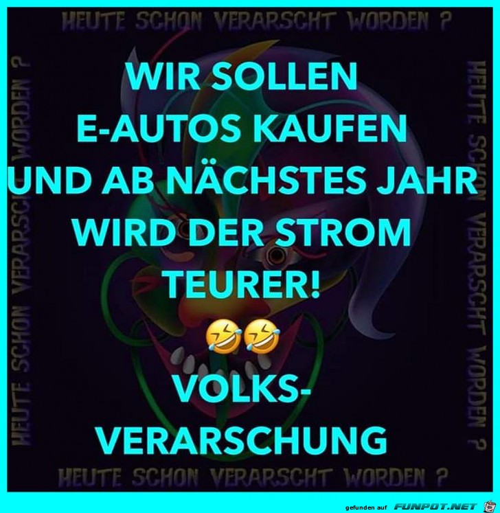 Volksverarschung