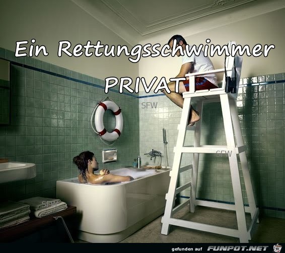 Rettungsschwimmer privat