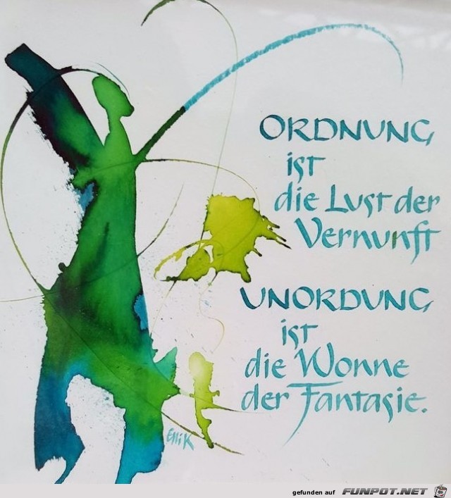 Ordnung ist die Lust Ordnung ist die Lust