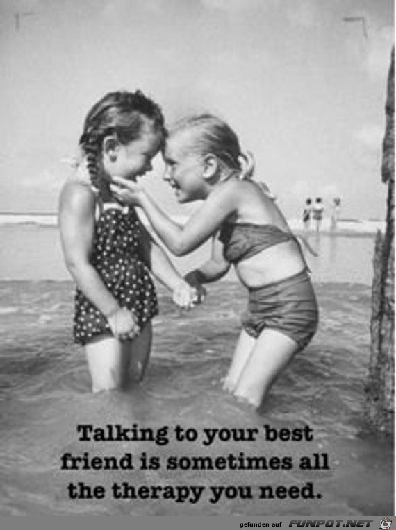 Reden mit dem besten Freund ist