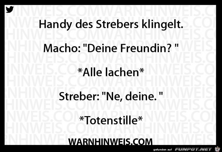 Handy des Strebers