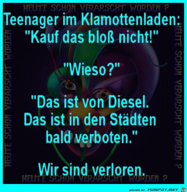 Klamotten Verbot Klamotten Verbot