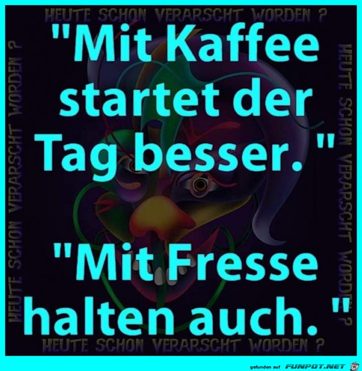 Tagesstart Tagesstart