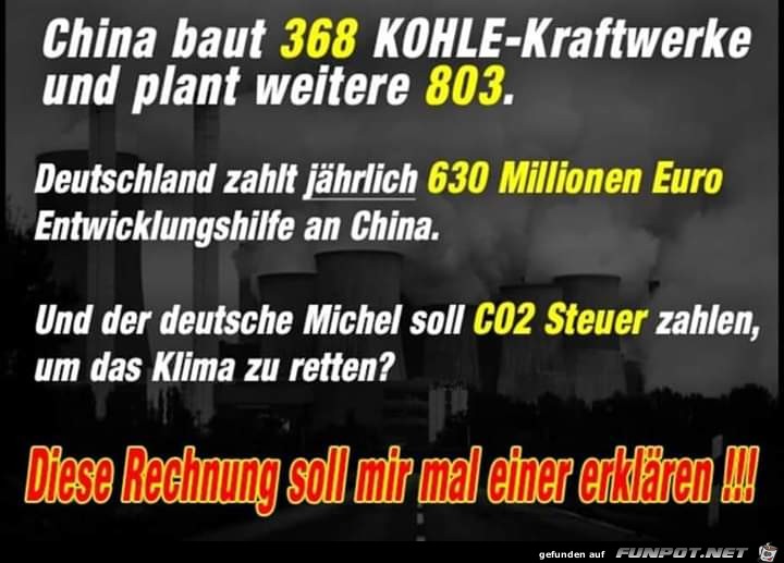 CO2 Rechnung