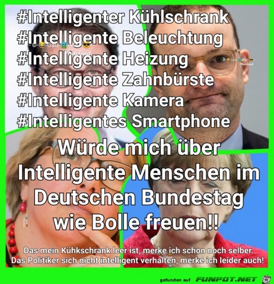 Intelligentes Leben im Bundestag?